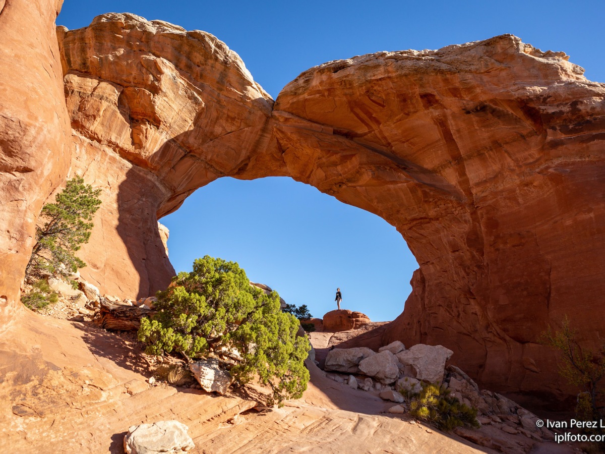#Geopostales | Formas de arenisca erosionada en Arches National Park  (Utah, USA)