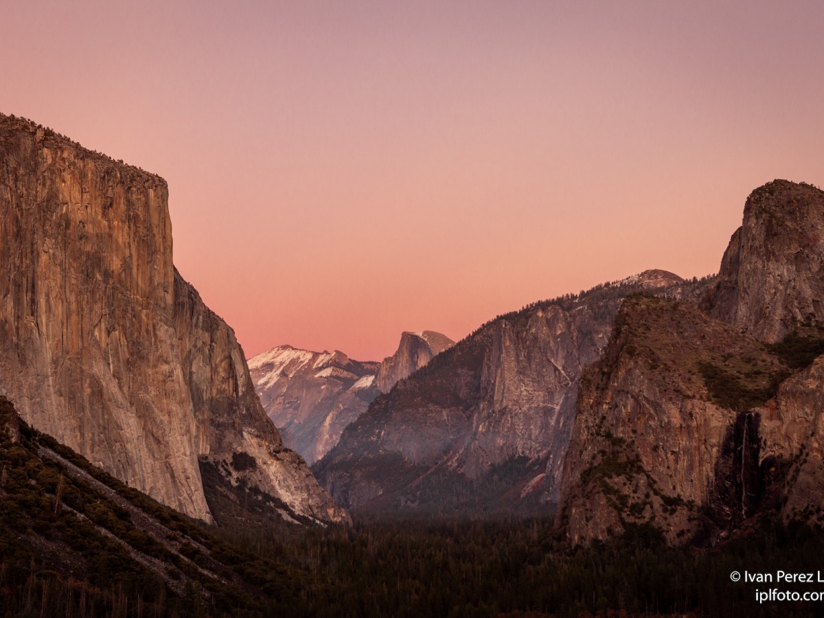 #Geopostales | Granito y glaciares en Yosemite (California, USA)